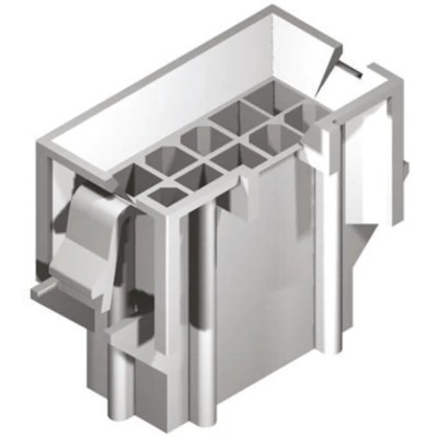 Molex Mini-Fit BMI Male Connector Housing, 4.2 mm Pitch, 8 Way, 2 Row Straight 15-06-0085