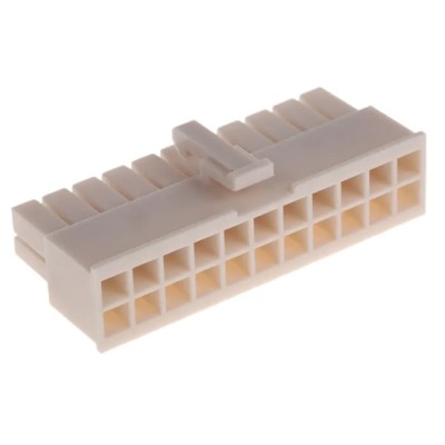 Molex Mini-Fit Jr Female Connector Housing 22 Way 2 Row Straight Cable Mount 4.2 mm Pitch 39-01-2225