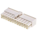 Molex Mini-Fit Jr Female Crimp Connector Housing 4.2 mm Pitch 24 Way 2 Row Straight 39-01-2245