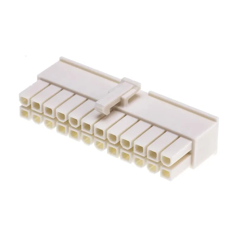 Molex Mini-Fit Jr Female Crimp Connector Housing 4.2 mm Pitch 24 Way 2 Row Straight 39-01-2245