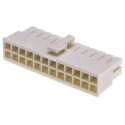 Molex Mini-Fit Jr Female Crimp Connector Housing 4.2 mm Pitch 24 Way 2 Row Straight 39-01-2245