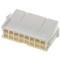 Molex Mini-Fit Male Connector Housing Panel Mount 16 Way 2 Row Straight 4.2 mm Pitch 39-01-2166