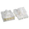 Molex Mini-Fit Jr Female Connector Housing, 4.2 mm Pitch, 4 Way, 1 Row Straight 39-01-4041