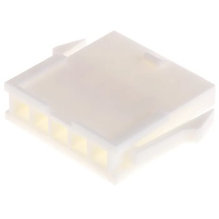Molex Mini-Fit Jr Male Connector Housing 5 Way 1 Row Straight 4.2 mm Pitch 39-01-4053