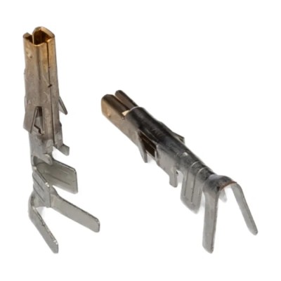 Molex 5556 Series Female Crimp Terminal, 16 AWG Min Crimp, 16 AWG Max, Gold Plating, Phosphor Bronze Contact 39-00-0186