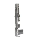 Molex 5556 Series Female Crimp Terminal, 24 AWG Min, 18 AWG Max, 9A Current, Tin Plating, Phosphor Bronze Contact 39-00-0214