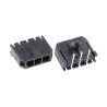 Molex Micro-Fit 3.0 Series Right Angle Through Hole PCB Header, 3 Contacts, 3 mm Pitch, 1 Row, Shrouded 43650-0300