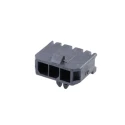 Molex Micro-Fit 3.0 Series Right Angle Through Hole PCB Header, 3 Contacts, 3 mm Pitch, 1 Row, Shrouded 43650-0300