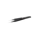 ideal-tek 110mm Stainless Steel Fine ESD Safe Tweezer 4.SA.NE.6
