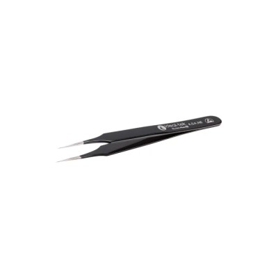 ideal-tek 110mm Stainless Steel Fine ESD Safe Tweezer 4.SA.NE.6