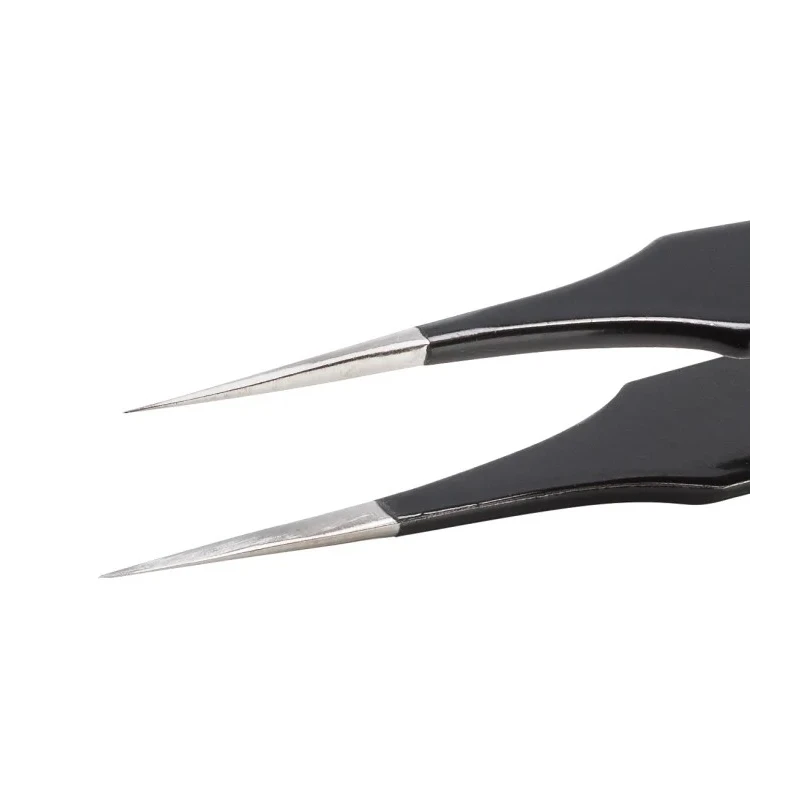 ideal-tek 110mm Stainless Steel Fine ESD Safe Tweezer 4.SA.NE.6