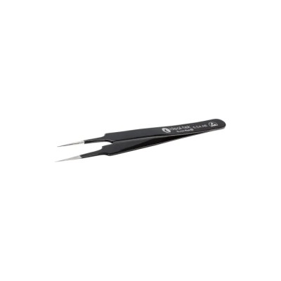 ideal-tek 110mm Stainless Steel Fine ESD Safe Tweezer 5.SA.NE.6