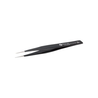 ideal-tek 130mm Stainless Steel Fine ESD Safe Tweezer AA.SA.NE.B