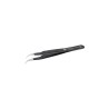 ideal-tek 115mm Stainless Steel Fine Curved ESD Safe Tweezer 7.SA.NE.6