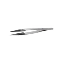 ideal-tek 130mm Carbon Fibre Plastic Straight Pointed Fine ESD Safe Tweezer 2CFR.SA.1
