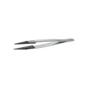 ideal-tek 130mm Polyetheretherketone Stainless Steel Round Straight Very Fine ESD Safe Tweezer 2ACPR.SA.1