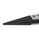 ideal-tek 130mm Stainless Steel, Polyetheretherketone Straight Round Very Fine Flat ESD Safe Tweezer 2AXCPR.SA.1