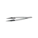 ideal-tek 130mm Stainless Steel Polyetheretherketone Straight Very Fine Sharp ESD Safe Tweezer 5CPR.SA.1