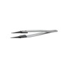 ideal-tek 130mm Stainless Steel Polyetheretherketone Straight Very Fine Sharp ESD Safe Tweezer 5CPR.SA.1