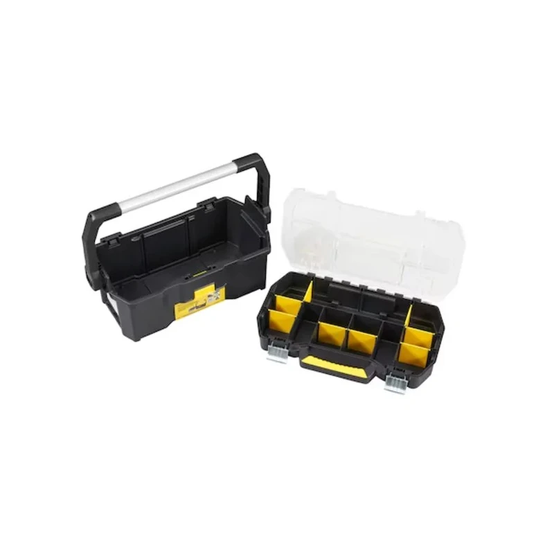 Stanley 1 Drawer Plastic Tool Box 556 mm Length 470 mm Width 225 mm Height STST1-70317