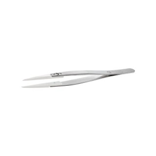 ideal-tek Stainless Steel Zirconia Toughened Alumina Fine Tweezer 135mm 72MZ.SA.0