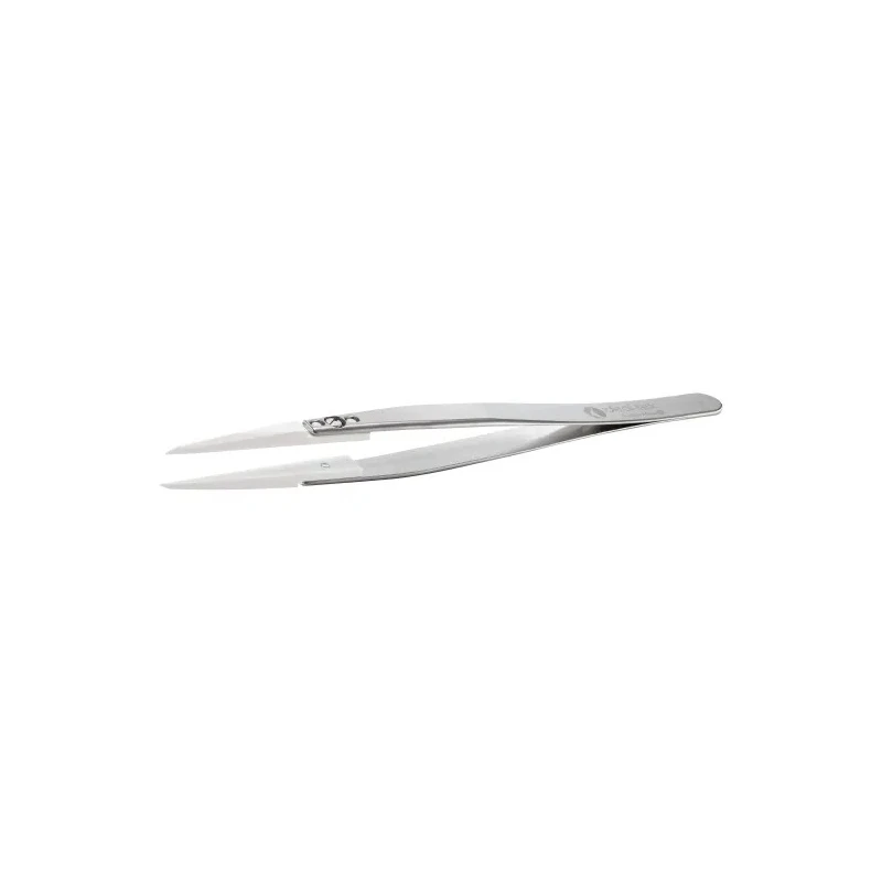 ideal-tek Stainless Steel Zirconia Toughened Alumina Fine Tweezer 135mm 72MZ.SA.0