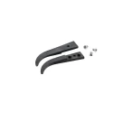 ideal-tek Polyetheretherketone 40mm Flat Rounded ESD Safe Tweezer Tips A2ABCP