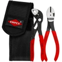 Knipex 2-Piece Plier Set with Diagonal Cutters and Water Pump Pliers, High Leverage and Hardened Jaws 00 20 72 V02