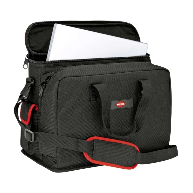 Knipex Professional Heavy-Duty Polyester Tool Bag with Shoulder Strap 440mm x 340mm x 200mm 00 21 10 LE