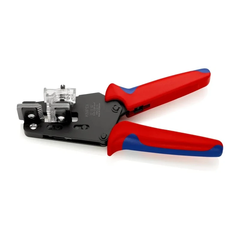 Knipex Multi-Core Insulated Precision Insulation Stripper Steel Polyamide Insulated Handle 195mm 12 12 02