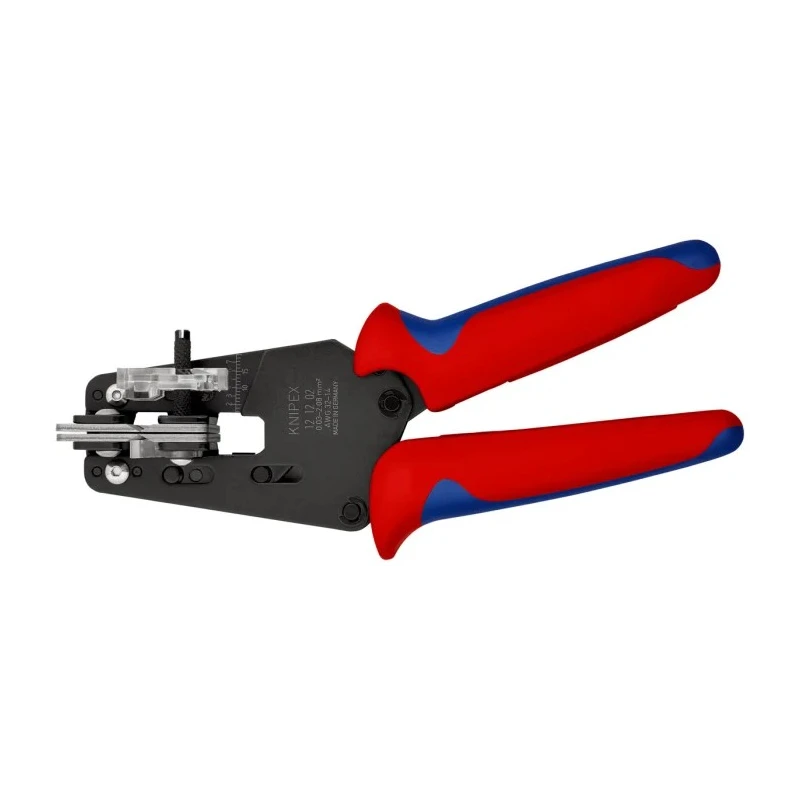 Knipex Multi-Core Insulated Precision Insulation Stripper Steel Polyamide Insulated Handle 195mm 12 12 02