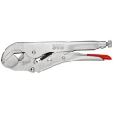 Knipex 1-Piece Locking Plier Straight, Bright Zinc Finish, Steel, 250mm Overall Length 40 14 250