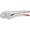 Knipex 1-Piece Locking Plier Straight, Bright Zinc Finish, Steel, 250mm Overall Length 40 14 250