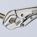 Knipex 1-Piece Locking Plier Straight, Bright Zinc Finish, Steel, 250mm Overall Length 40 14 250