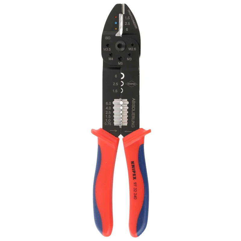Knipex Copper Crimp Tool for Uninsulated Terminal 240mm 97 32 240