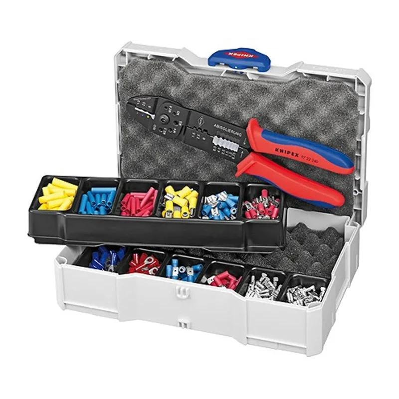 Knipex Bootlace Ferrule Crimp Assortment Kit with Crimping Tool 97 90 25