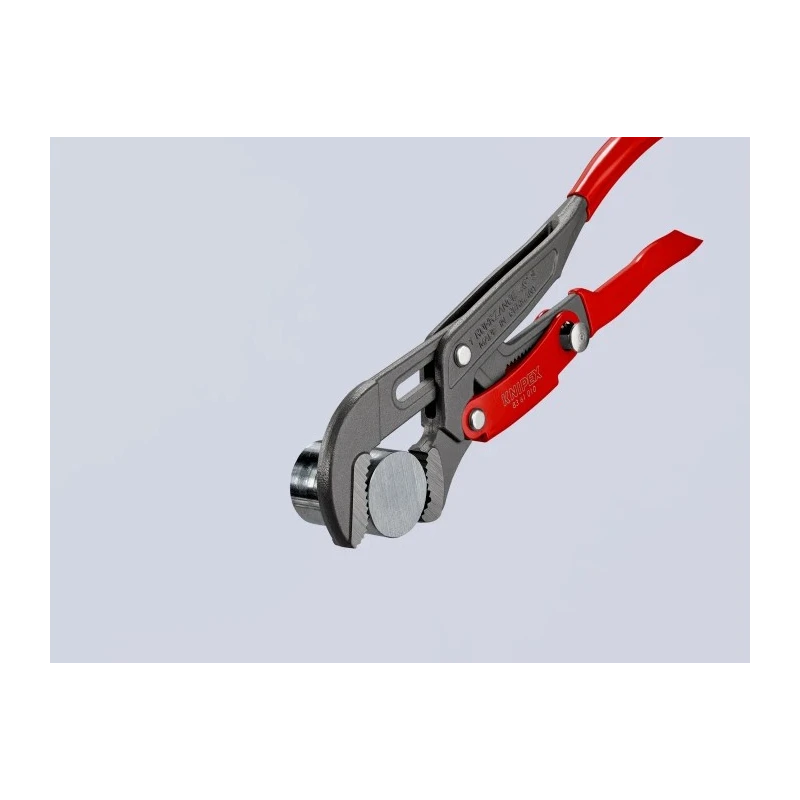 Knipex 42 mm Jaw Capacity Pipe Wrench, 330 mm Overall Length, Plastic Handle 83 61 010