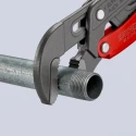 Knipex 42 mm Jaw Capacity Pipe Wrench, 330 mm Overall Length, Plastic Handle 83 61 010