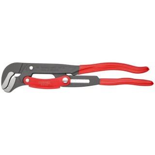 Knipex Pipe Wrench 60 mm Jaw Capacity, 420 mm Overall Length, Plastic Handle 83 61 015
