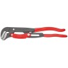 Knipex Pipe Wrench 60 mm Jaw Capacity, 420 mm Overall Length, Plastic Handle 83 61 015
