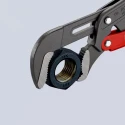 Knipex Pipe Wrench 60 mm Jaw Capacity, 420 mm Overall Length, Plastic Handle 83 61 015