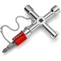 Knipex Die Cast Zinc 3-way Control Cabinet Key 00 11 03 S1