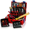 Knipex 63 Piece Electrician Tool Kit Tool Case with Case VDE 1000V Approved 00 21 19 LB E