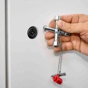 Knipex Die Cast Zinc 3-way Control Cabinet Key 00 11 03 S1