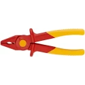 Knipex 1-Piece Combination Plier Flat Nose 180mm Overall Length VDE/1000V Approved 98 62 01
