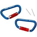 Knipex Aluminium Safety Carabiner with Screw Lock 00 50 03 T BK