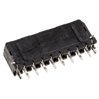 Molex Micro-Fit 3.0 Series Straight Through Hole PCB Header, 8 Contacts, 3 mm Pitch, 1 Row, Shrouded 43650-0819