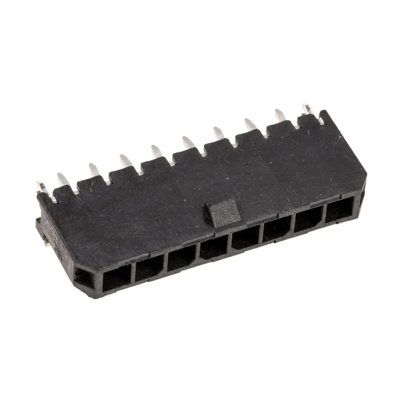 Molex Micro-Fit 3.0 Series Straight Through Hole PCB Header, 8 Contacts, 3 mm Pitch, 1 Row, Shrouded 43650-0819