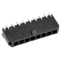 Molex Micro-Fit 3.0 Series Straight Through Hole PCB Header, 8 Contacts, 3 mm Pitch, 1 Row, Shrouded 43650-0819