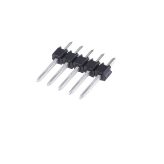 Molex C-Grid III Series Straight Through Hole Pin Header, 5 Contacts, 2.54 mm Pitch, 1 Row, Unshrouded 90120-0125